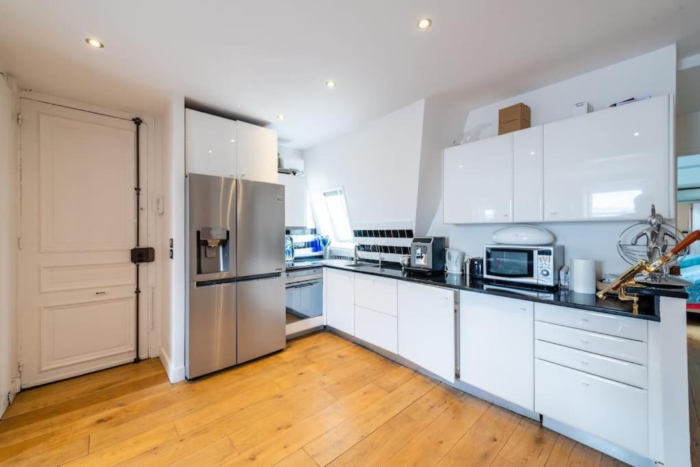 Appartement Vue Tour Eiffel Paryż Zewnętrze zdjęcie